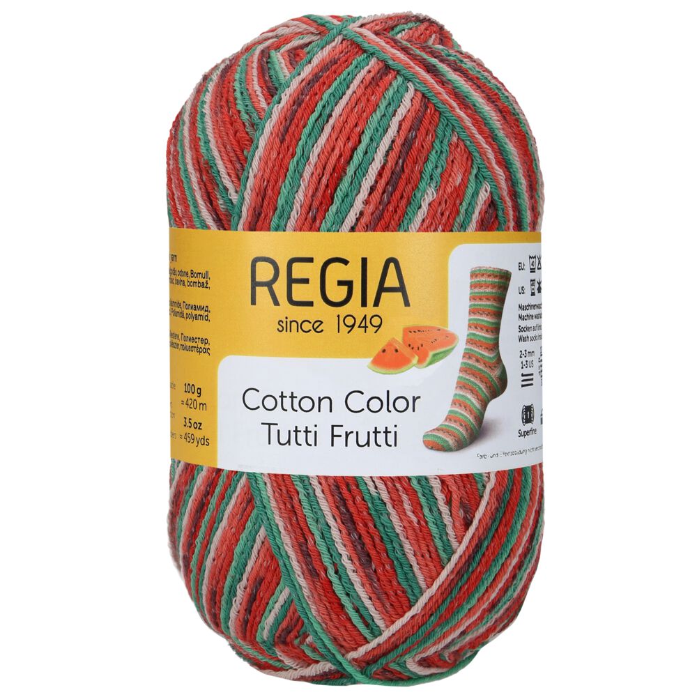 REGIA Cotton Color 100g - Wassermelone