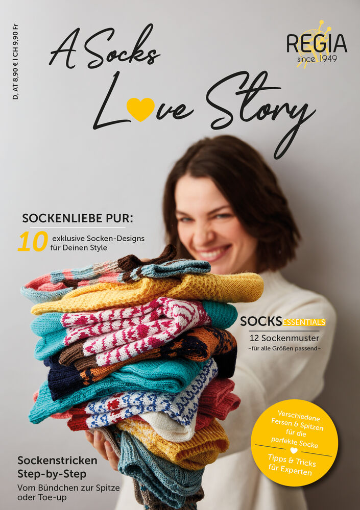 REGIA Booklet "A Socks Love Story" DE