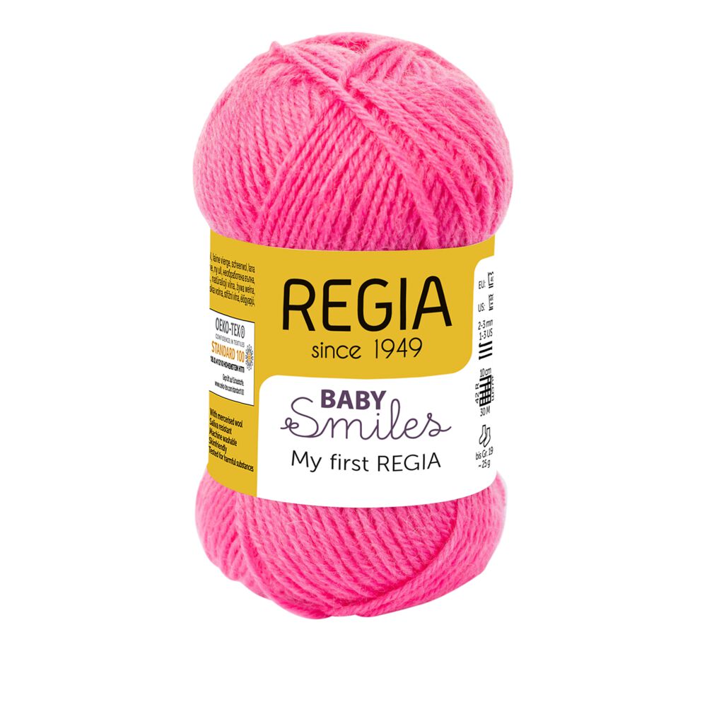 BABY Smiles My first Regia 4-ply 25g 01036 pink