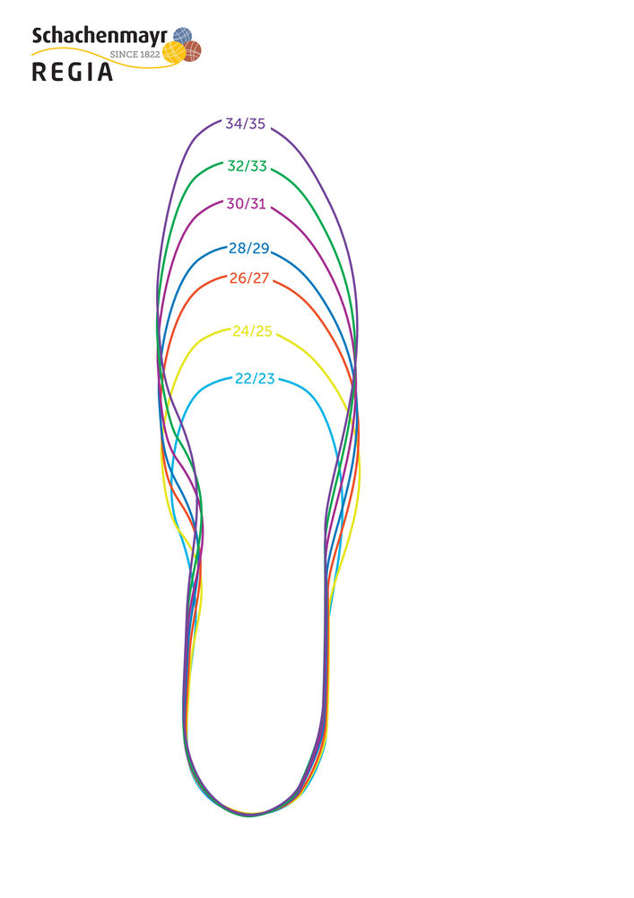 Foot template to download