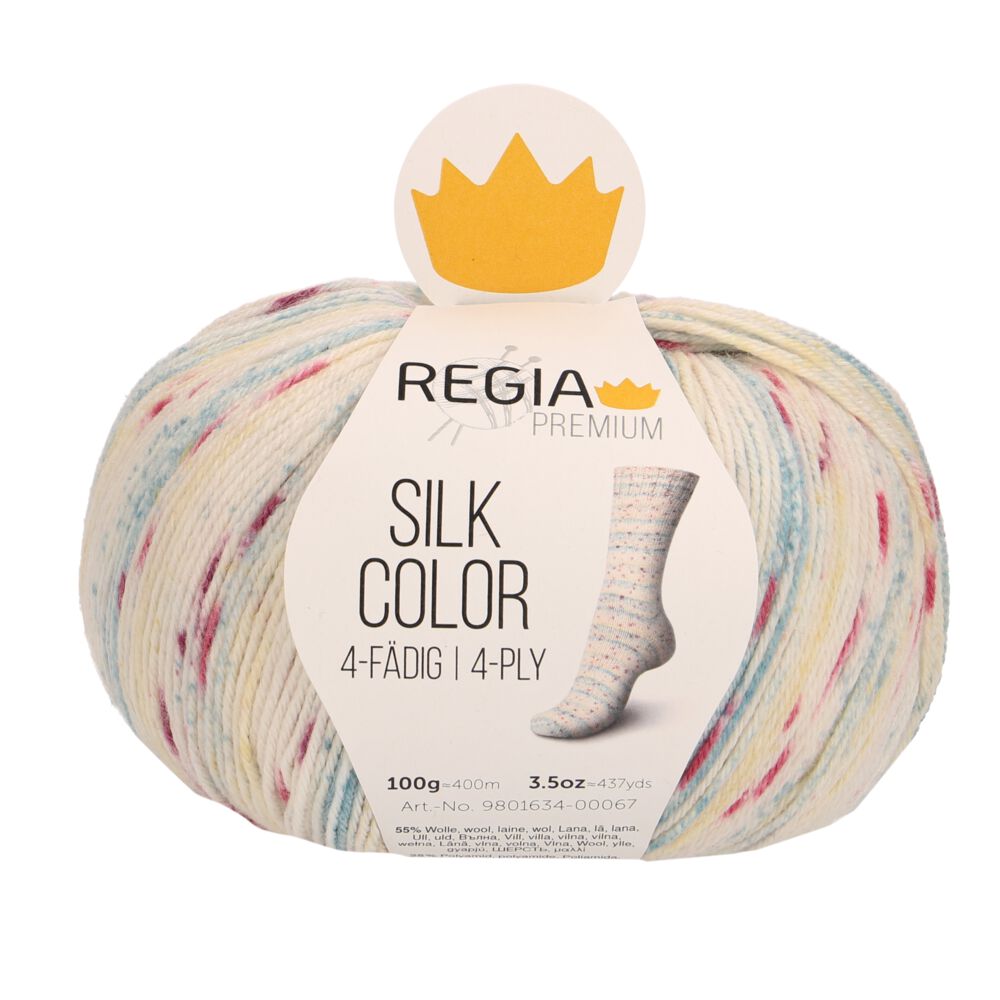 REGIA 4-fädig  Color PREMIUM Silk 100g sparkle color