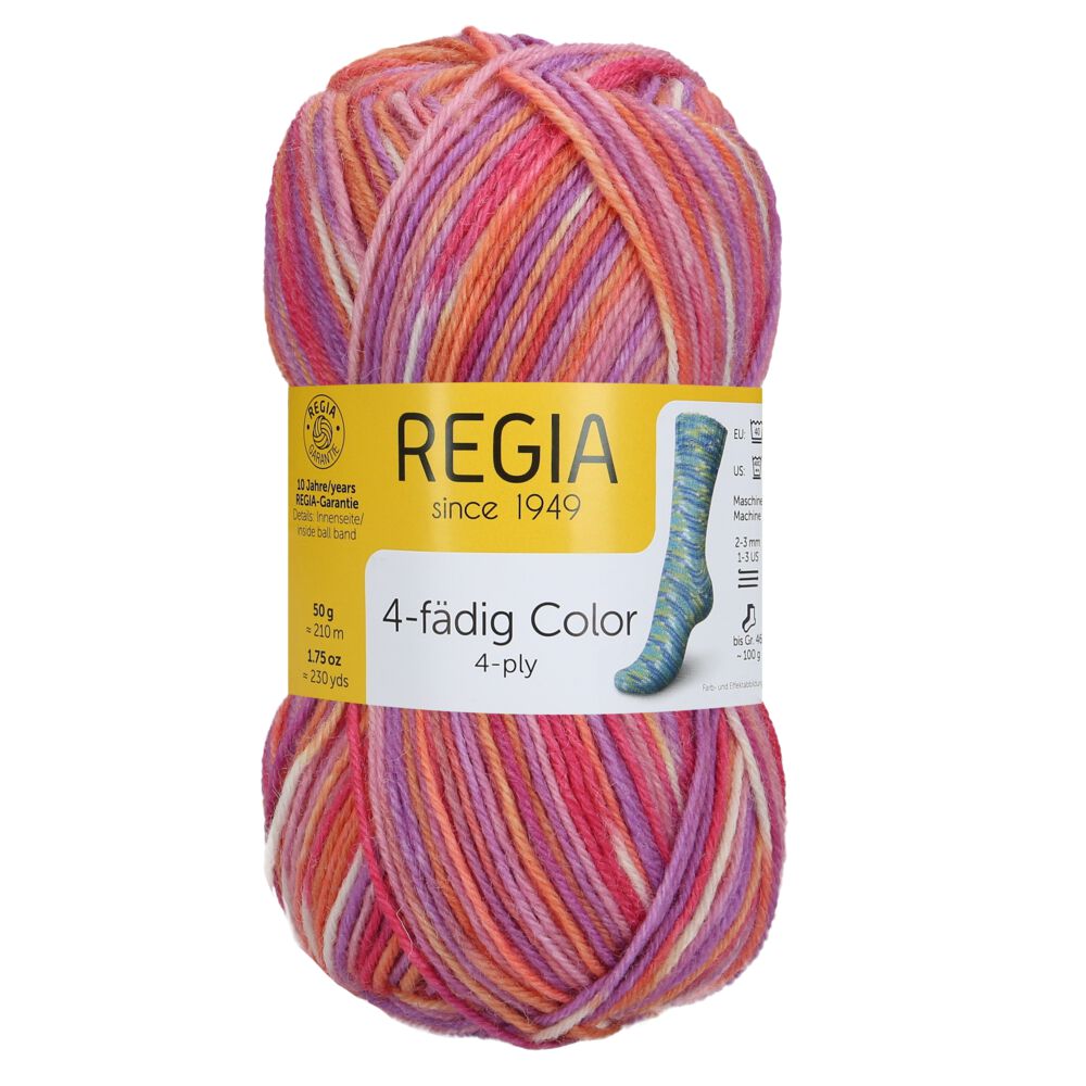 REGIA 4-fädig Color50g unicorn color