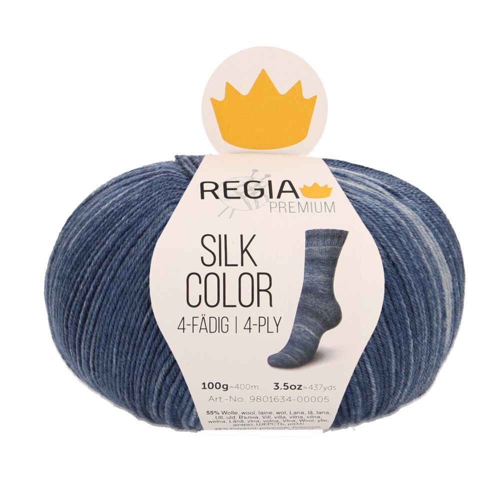 REGIA PREMIUM Silk Color 100g 00053 jeans color