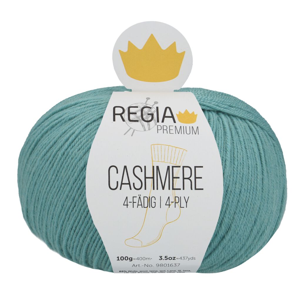 REGIA PREMIUM Cashmere 100g 00065 dusty turquoise